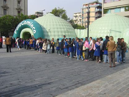 foto 27-30/03/14: In Piazza della Rinascita arriva il PalaComieco
